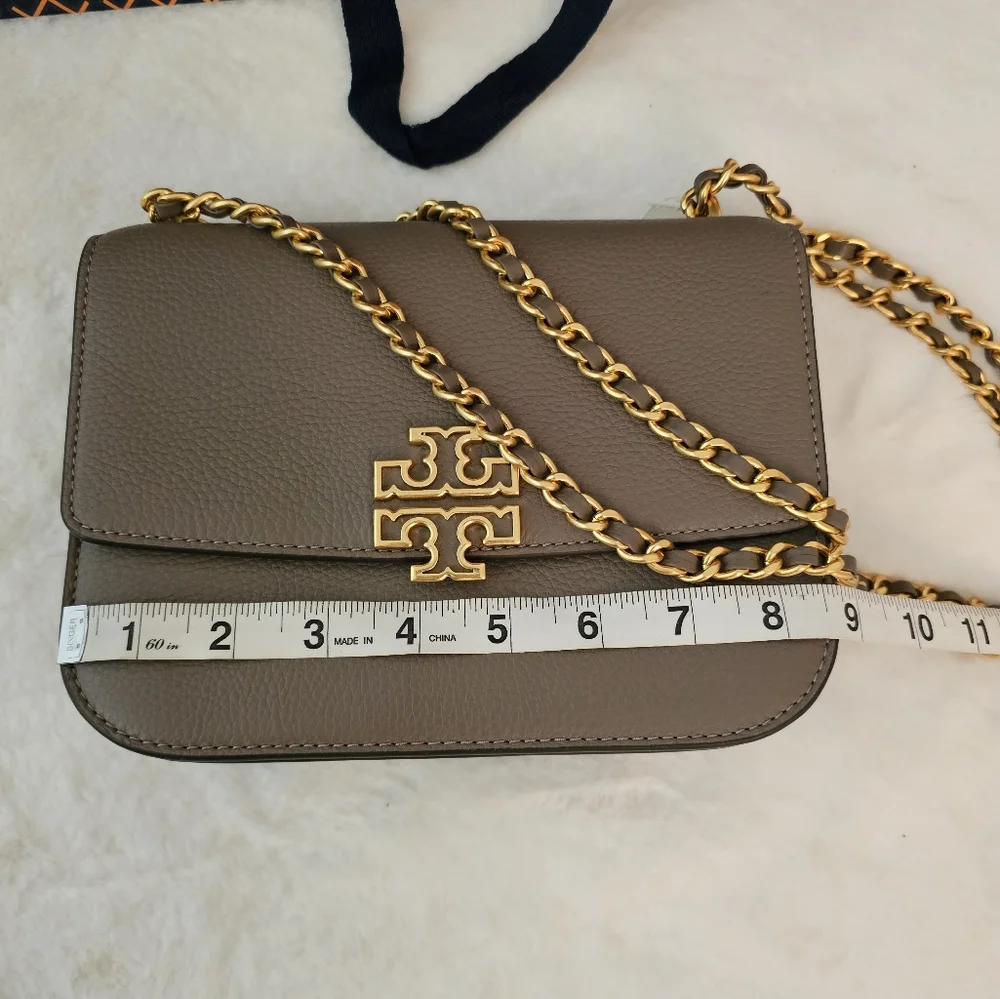 BRAND NEW! TORY BURCH BRITTEN ADJUSTABLE SHOULDER/CROSSBODY BAG & CARD CASE BUND - Picture 12 of 16